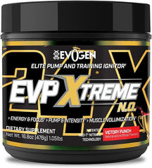 Evogen EVP Xtreme NO pump: enhanced vascularity during workouts.