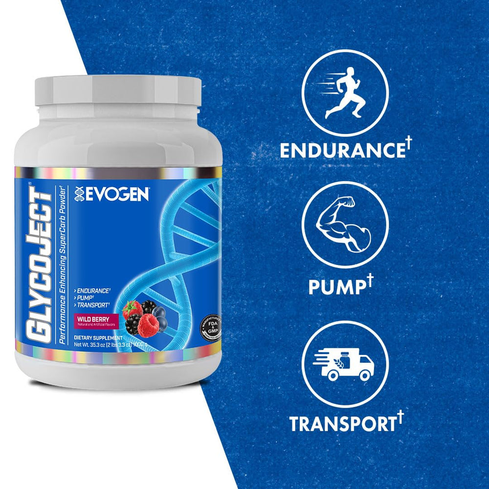 Evogen GlycoJect mixed in a glass demonstrates easy intra-workout fueling