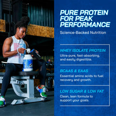 Isoject with BCAAs and EAAs supports recovery and training readiness