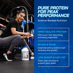Evogen Isoject label closeup emphasizes purity with no fillers.