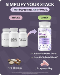 Evolance bottle on nightstand indicating melatonin-free wind-down support.