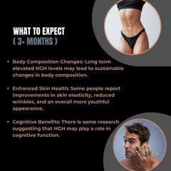 Evolve Nutraceuticals HGH Booster supports hair and skin vitality