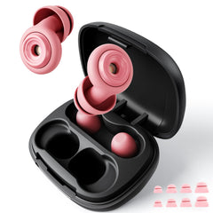 EXOVOW Ear Plugs for sleeping provide 45dB noise reduction for deep rest