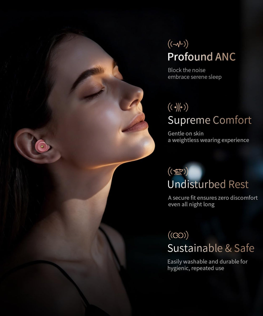 EXOVOW travel case keeps ear plugs organized and portable