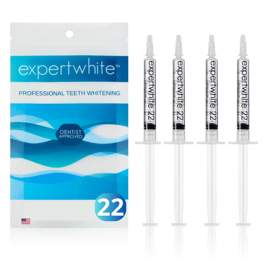 Expertwhite 22% gel in a 4x3cc set for at-home tray whitening.