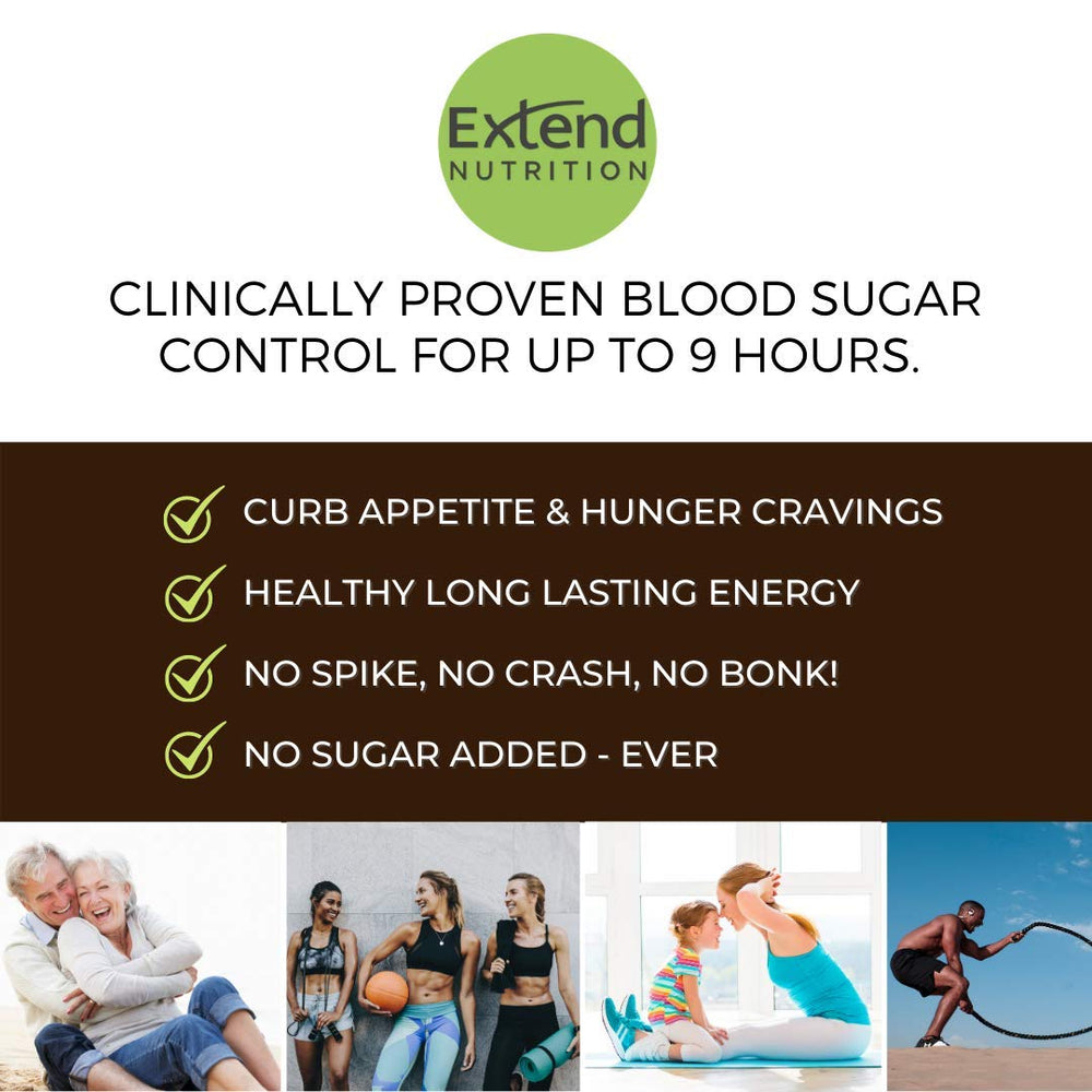 Extend Bar keto-friendly close-up — low net carbs, great taste.