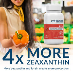 EyePromise DVS retina-support packaging trusted by eye care professionals