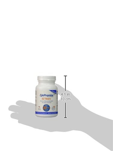 EyePromise EZ Tears GMP manufacturing logo on packaging signaling quality.