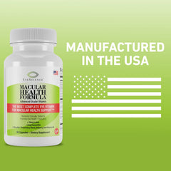 EyeScience made in USA packaging emphasizing domestic manufacture