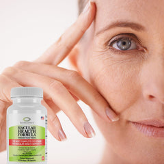 EyeScience vitamins C and E section indicating antioxidant protection