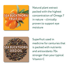 eyetamins Dry Eye Comfort packaging showing 60 softgels for daily use.