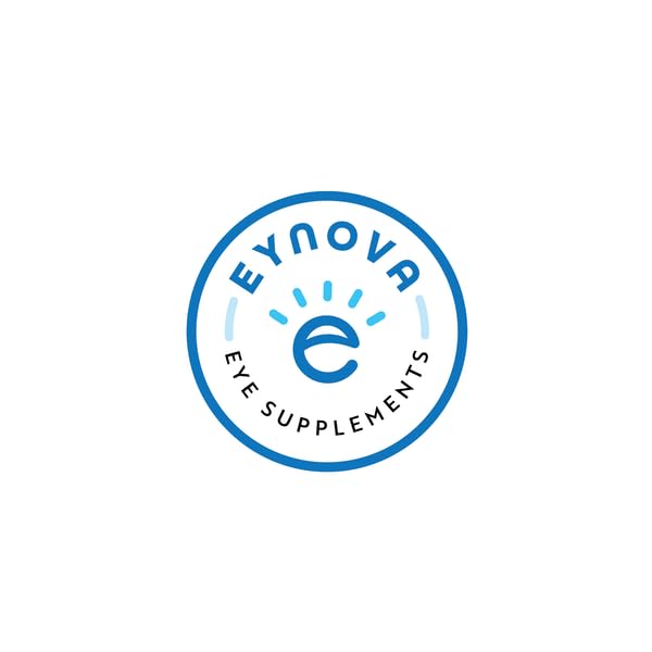 Natural packaging visuals for EyNerve Pro eye health supplement.