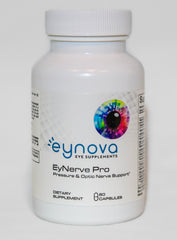 EyNerve Pro packaging and capsules ready for on-the-go use.