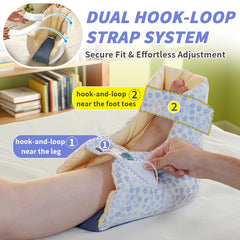 EZ Assistive soft-fiberfill cushion providing comfortable heel protection