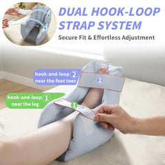 EZ Assistive heel protector soft fiberfill provides gentle cushioning around the heel.