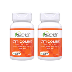 EZ Melts Citicoline bottle for easy daily brain support