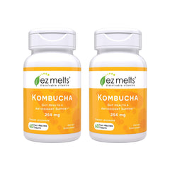 EZ Melts ginger-lemonade tablet dissolves in the mouth for convenient gut support