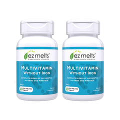EZ Melts multivitamin apple flavor tablet dissolving quickly for easy daily use