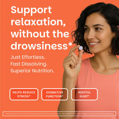 EZ Melts bottle shown for everyday stress relief use