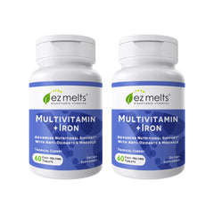 EZ Melts tropical cherry bottle for easy daily vitamin.