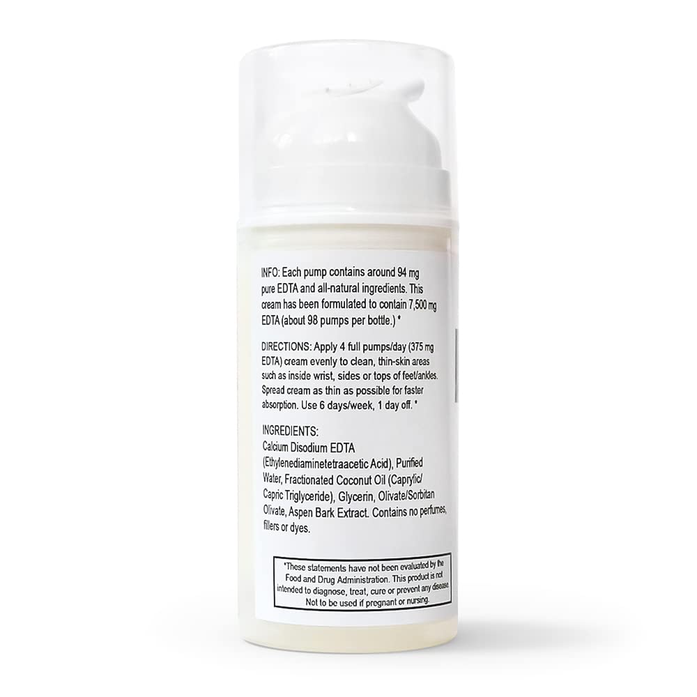 EZDtox Cream applied to skin areas like wrists or forearms