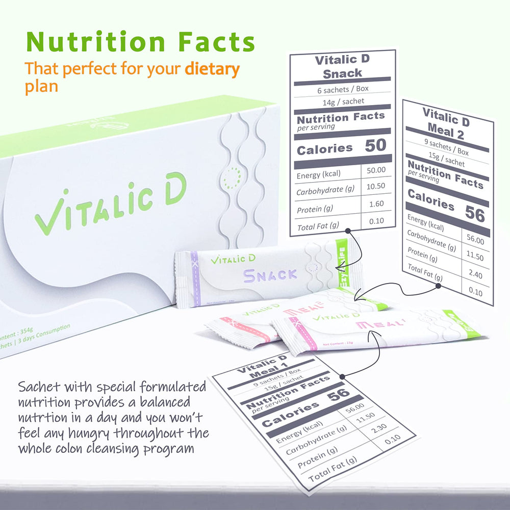EzyRelife Deep Colon Cleanse packet in hand, on-the-go solution.