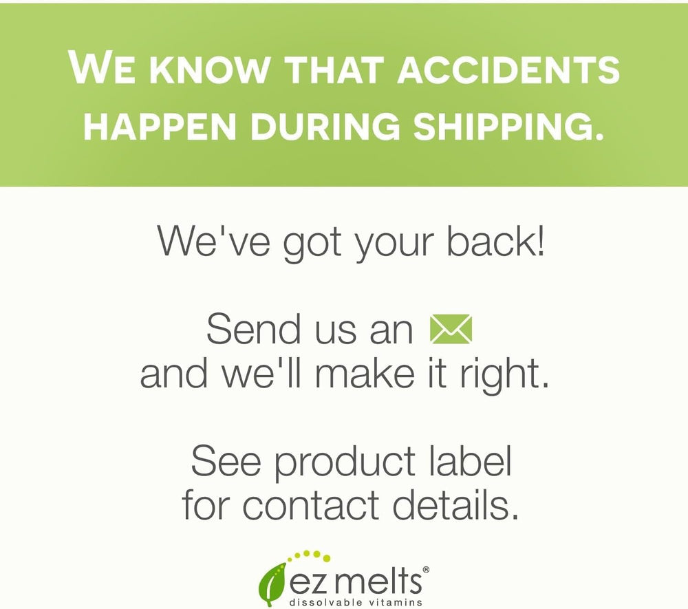 EZ Melts Made in USA badge on packaging for domestic production