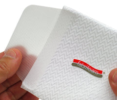Fabrifoam SuperWrap hook-and-loop fasteners stay securely in place.