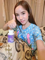 Fabskinhouse LDB capsules closeup suggests convenient, fat-free herbal estrogen support