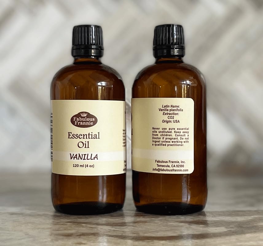 Fabulous Frannie Vanilla Planifolia essential oil diffuser setup for spa-like aroma