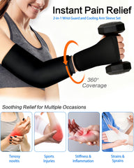 FadFun 2-in-1 wrap offers cold and heat therapy for pain relief.
