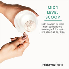 Fairhaven Health NSF-certified facility label indicating quality checks.