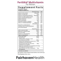 Fairhaven Health Ovaboost bottle highlighting daily Myo-Inositol and folate for healthy eggs