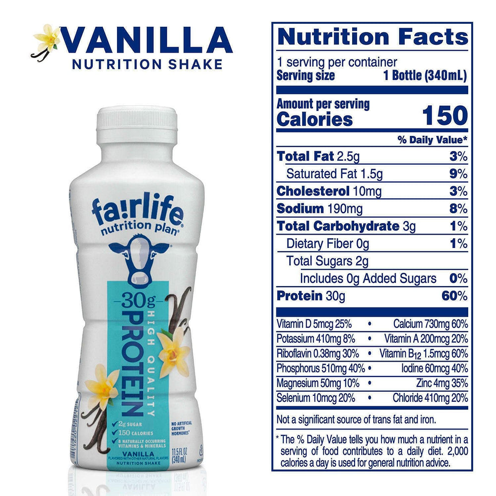 Fairlife Nutrition Plan Chocolate shake bottle showcasing rich flavor