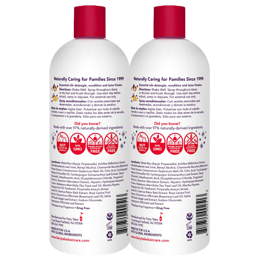 Fairy Tales Rosemary Repel refill pack 32oz provides ongoing scent and conditioning.