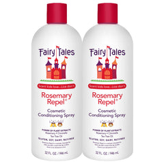 Fairy Tales Rosemary Repel spray bottle offers detangling conditioning for kids with a pleasing scent.