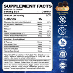 Fajeckma melatonin gummies jar close-up showing a 20 mg dose.