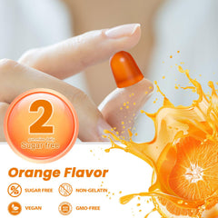 Fajeckma orange flavored chews convenient for adults and kids