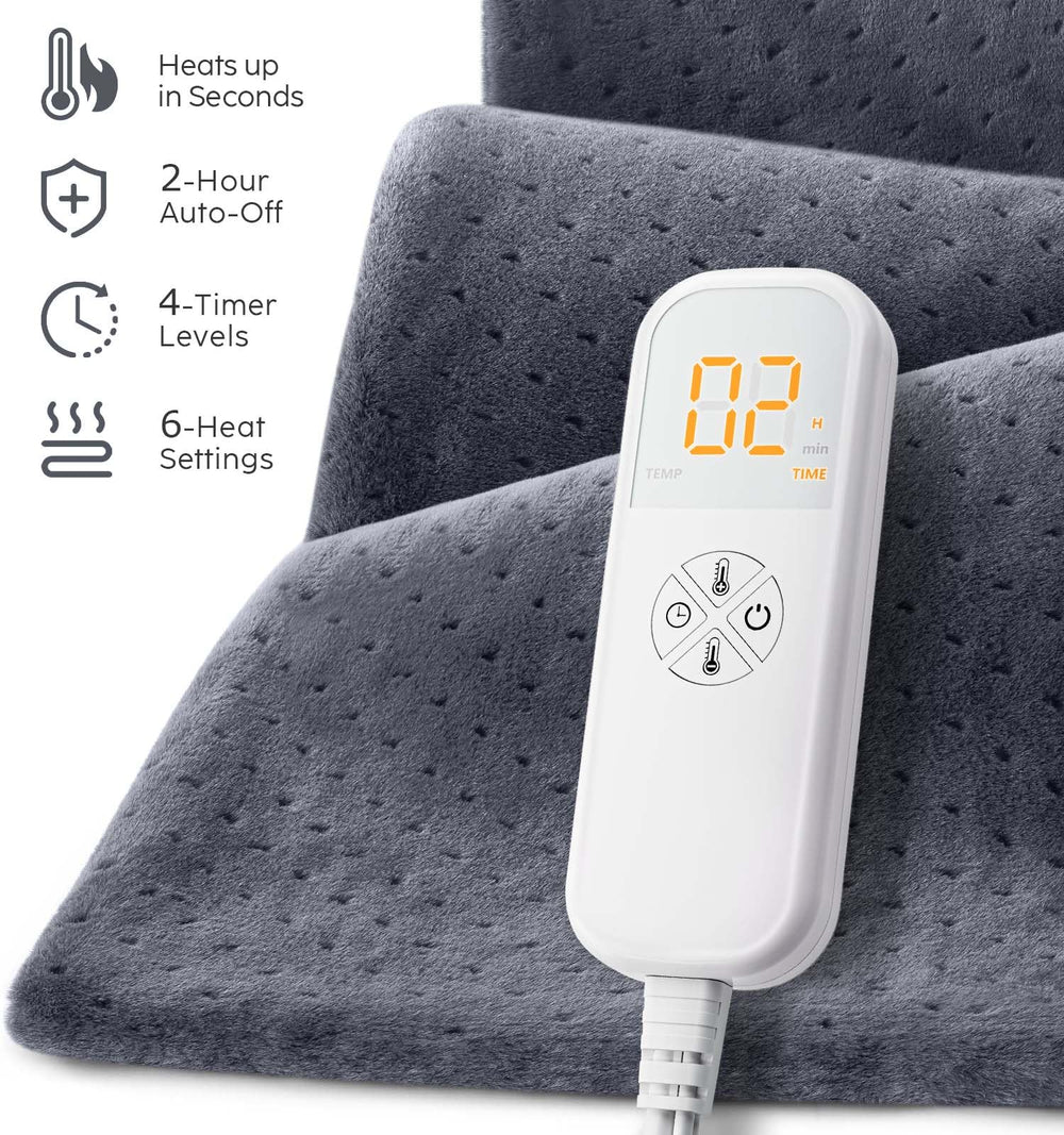 Fanatato heating pad neck warmth provides comfort during long days