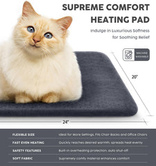 Fanatato pad offers six heat levels to tailor comfort and intensity.