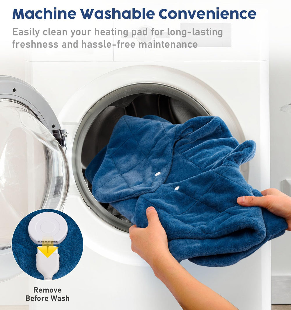 Fanatato machine-washable cover simplifies cleanup after use.