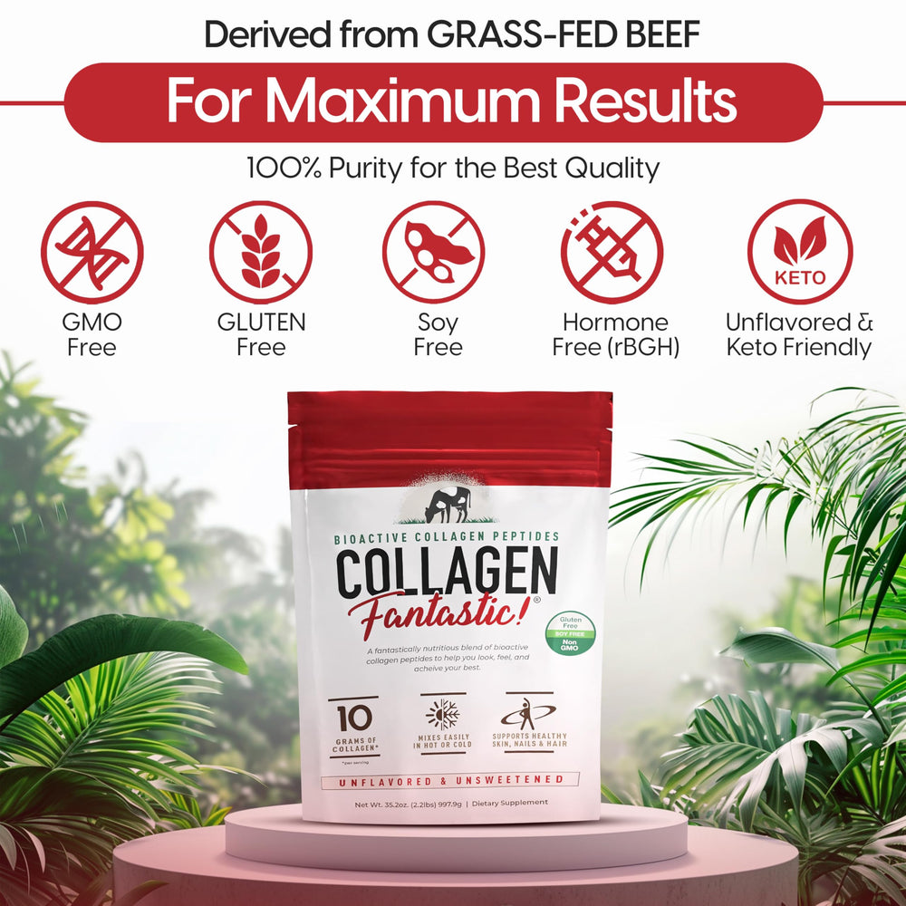 Fantastic Nutrition collagen being stirred into coffee for a neutral boost