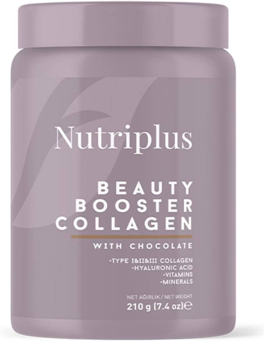 Farmasi Nutriplus Beauty Booster Collagen Chocolate tub for skin and hair vitality