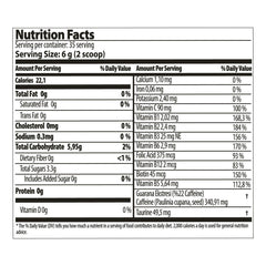 FARMASi Nutriplus Recharge scoop measure highlights easy serving for a morning boost