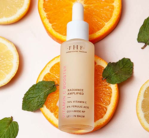 Texture swirl shows light, non-greasy hydration from FarmHouse Fresh Serum.