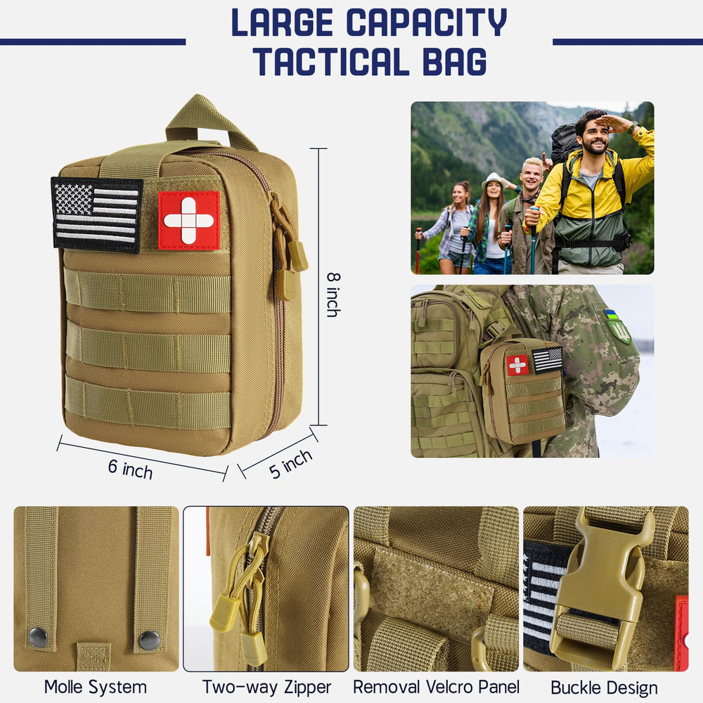 FARTSY Survival Kit emergency blanket compact bag for warmth