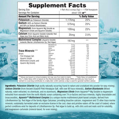 Fast Lyte algae mineral source — plant-based calcium and trace minerals for balance.