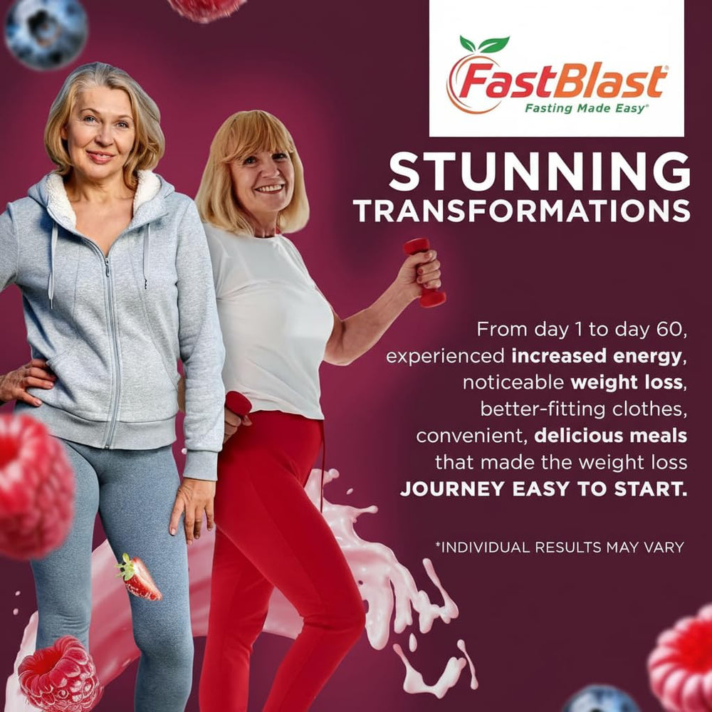Active lifestyle nutrition with FastBlast smoothie pouch for daily energy.