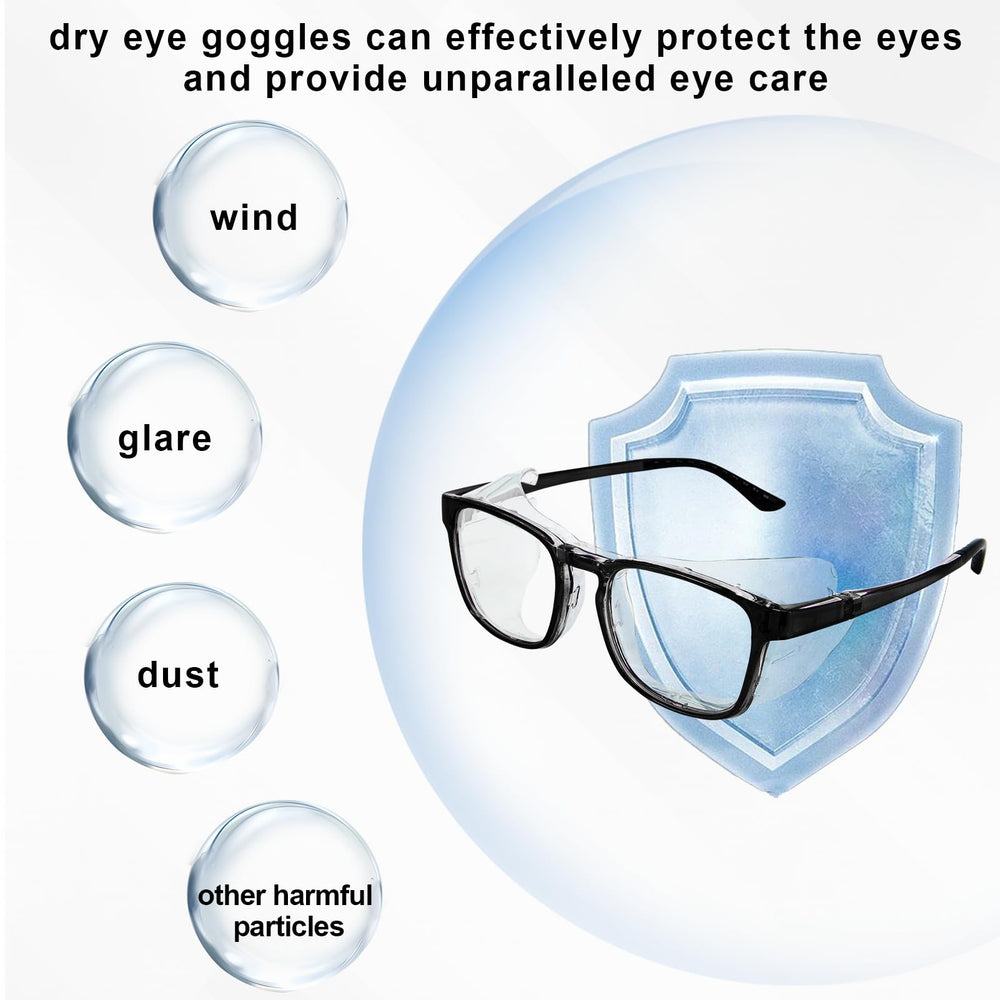 FDFuZhao anti-fog moisture chamber glasses for clear indoor and outdoor vision.