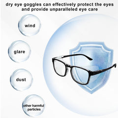 FDFuZhao anti-fog moisture chamber glasses for clear indoor and outdoor vision.